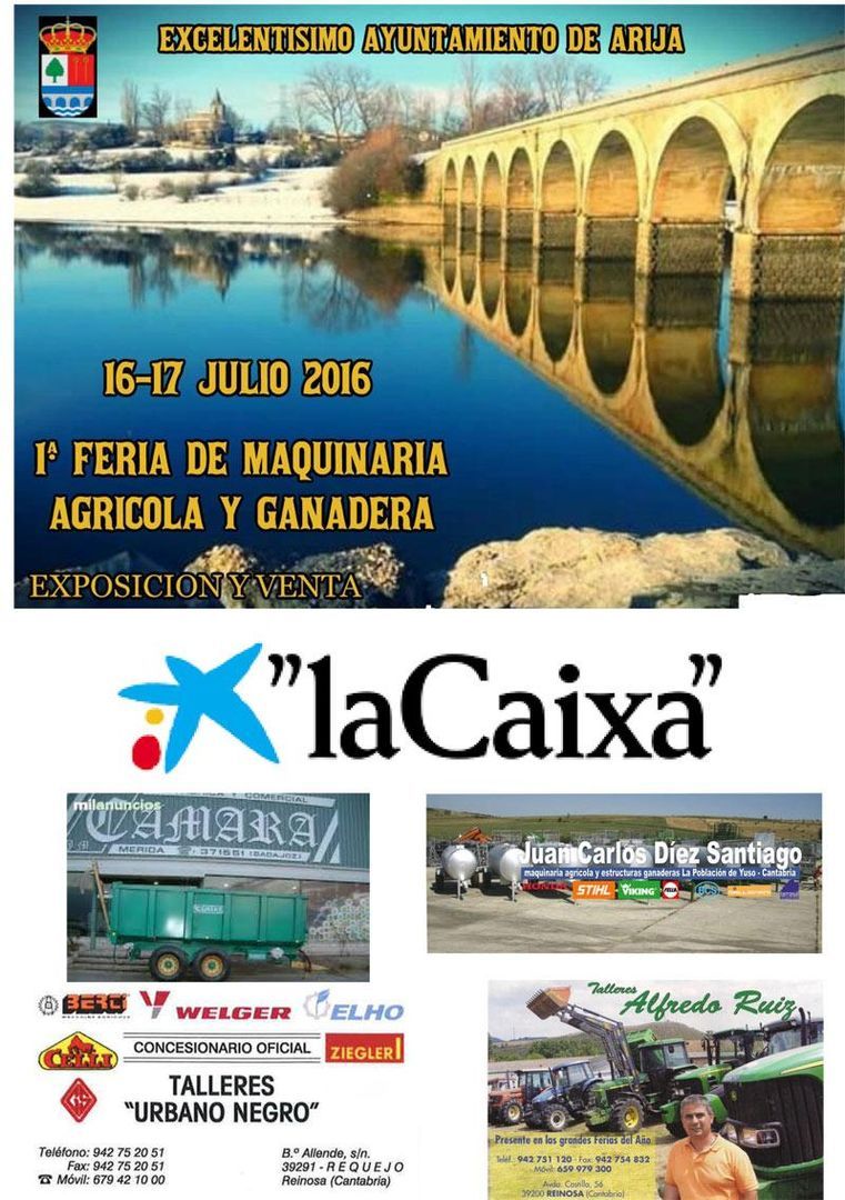 Imagen de la noticia: I Feria de Maquinaria Agrícola y Ganadera